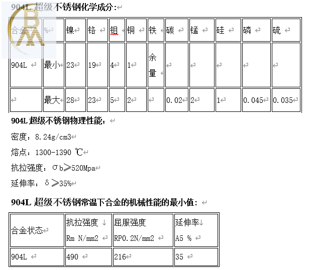 904是什么材质