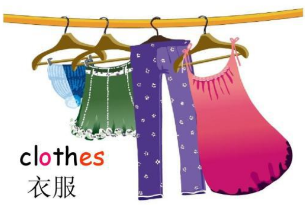 clothes的意思