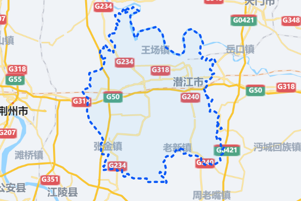 潜江市属于哪个市