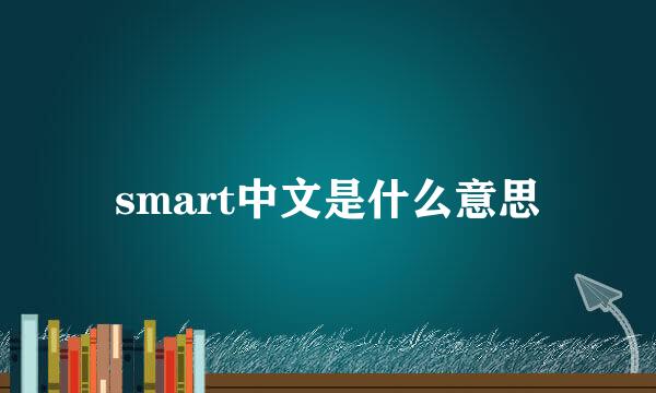 smart中文是什么意思