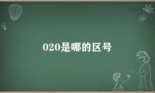 020是哪的区号