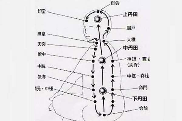 什么是大周天与小周天运行图？