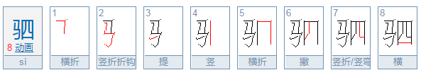 “驷”是什么意思？