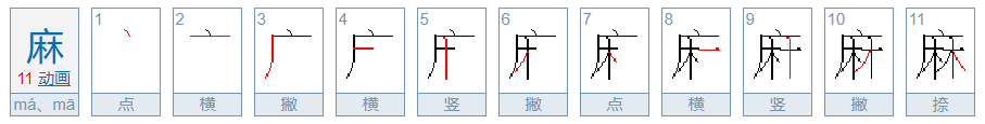 麻是什么意思？