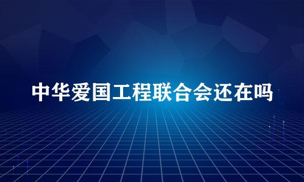 中华爱国工程联合会还在吗