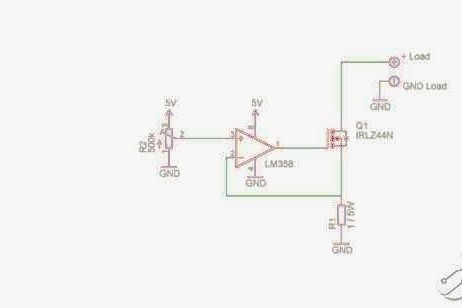 求用lm358做一个简单的恒流源的电路图