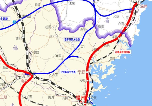 2022年温福高铁站点确定