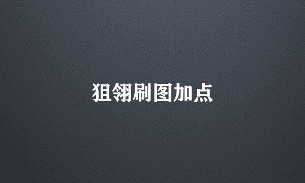 狙翎刷图加点