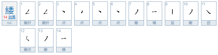 緌怎么读，緌的拼音是什么意思