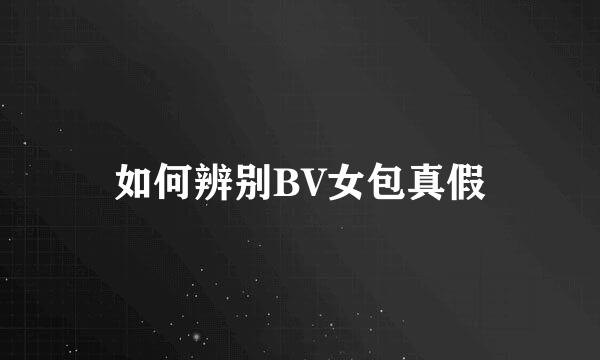 如何辨别BV女包真假