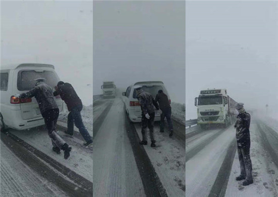 在大雪中被冻成雪雕的交警是个帅小伙，交警一般都什么时候出警？