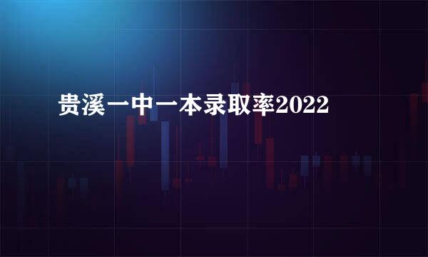 贵溪一中一本录取率2022