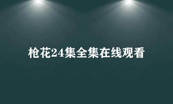 枪花24集全集在线观看