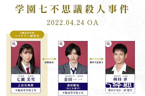 《金田一少年事件簿》2022学园七不可思议杀人事件