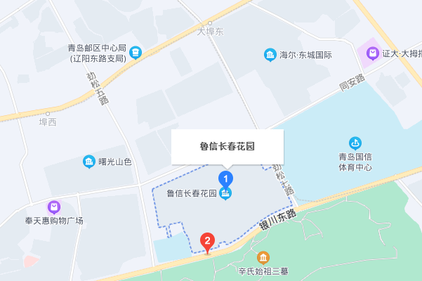 鲁信长春花园地址