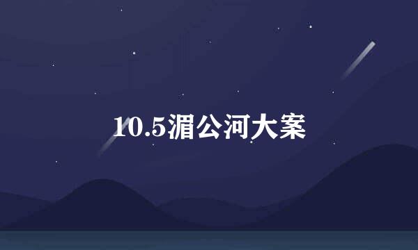 10.5湄公河大案