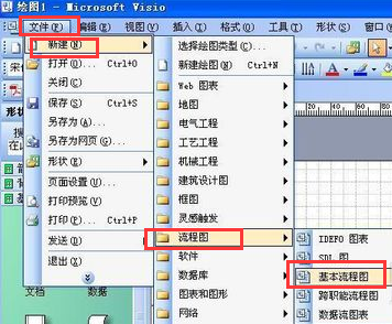 怎样使用Office Visio绘制流程图