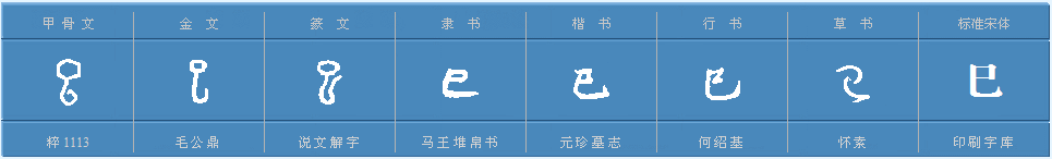 巳字有什么意思