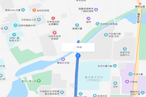 沈阳三好街在哪？坐地铁几号线