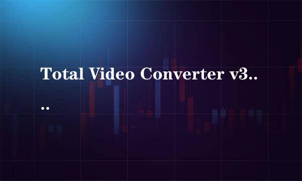 Total Video Converter v3.10 汉化版 注册码是什么？