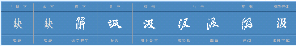 汲这个字怎么读