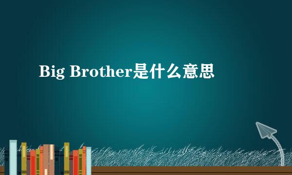 Big Brother是什么意思