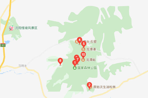 沈阳森林公园在什么地方