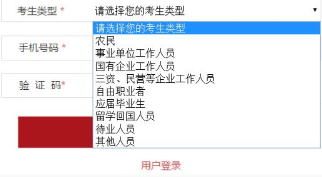 公务员考生身份怎么填