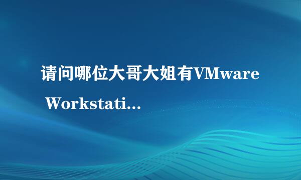 请问哪位大哥大姐有VMware Workstation V6.5.2序列号啊