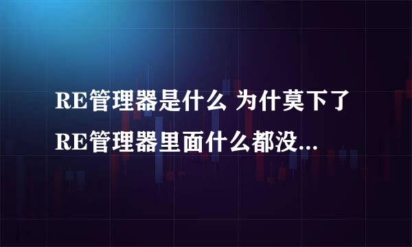 RE管理器是什么 为什莫下了RE管理器里面什么都没有 怎么用？