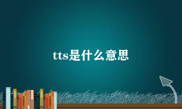 tts是什么意思