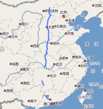 二广高速公路地图