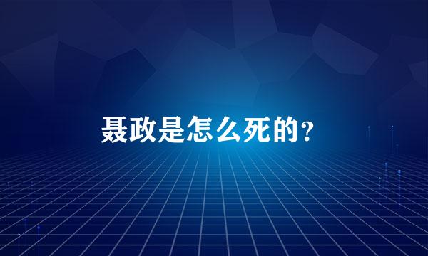 聂政是怎么死的？