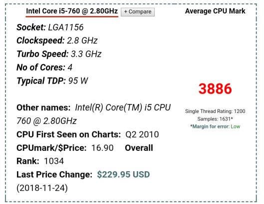 CPU ，i5 760和i3 2120 哪个好