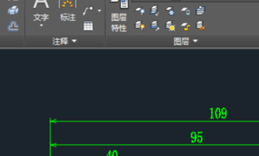 cad标注尺寸怎么调整数字位置