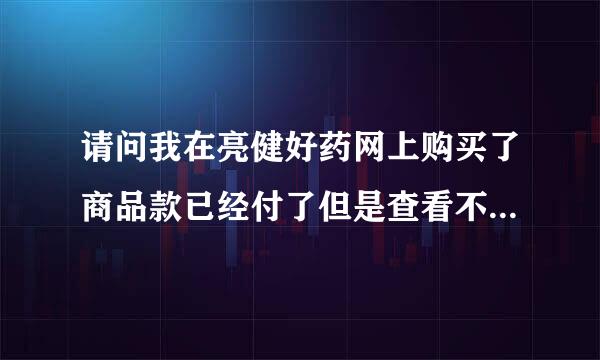 请问我在亮健好药网上购买了商品款已经付了但是查看不到内容是否是骗人的