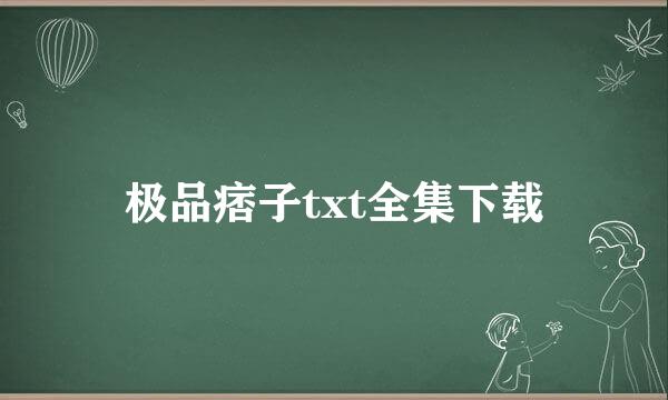 极品痞子txt全集下载