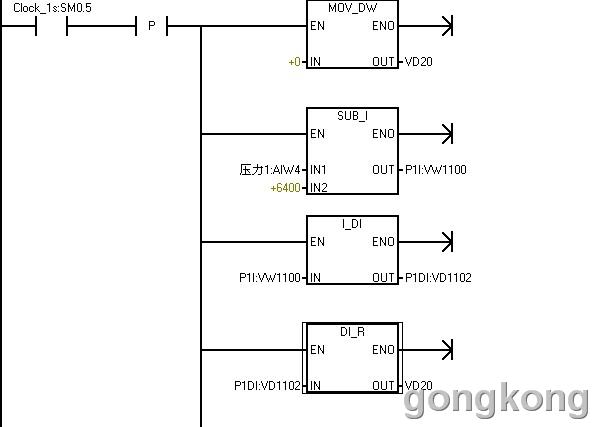 请问西门子200这个模拟量处理程序是怎么写的