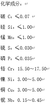 630不锈钢应用及特性介绍