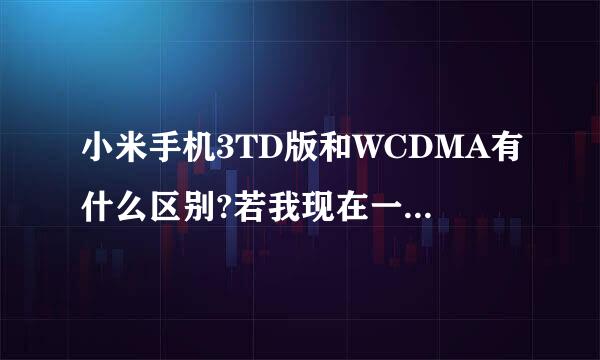 小米手机3TD版和WCDMA有什么区别?若我现在一直是移动的号码,建议买哪个版本的3?