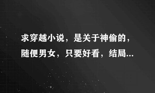 求穿越小说，是关于神偷的，随便男女，只要好看，结局美满，好的话我加悬赏。