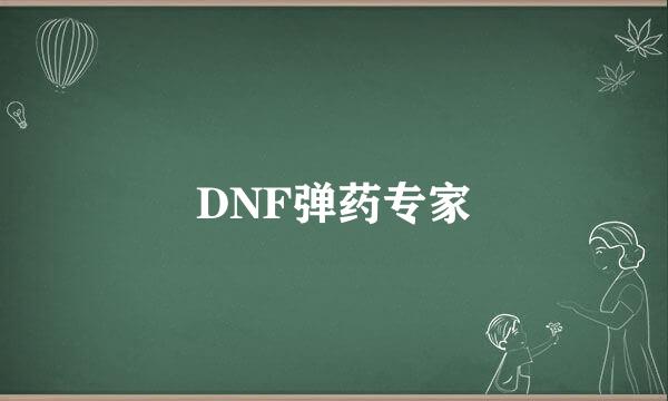 DNF弹药专家