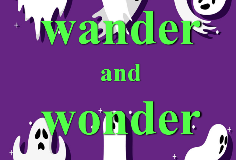 wander和wonder的区别