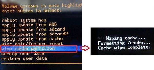 wipe cache partition什么意思