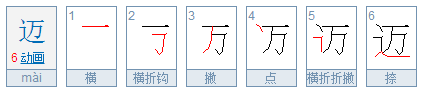 速度七十迈，迈是什么意思