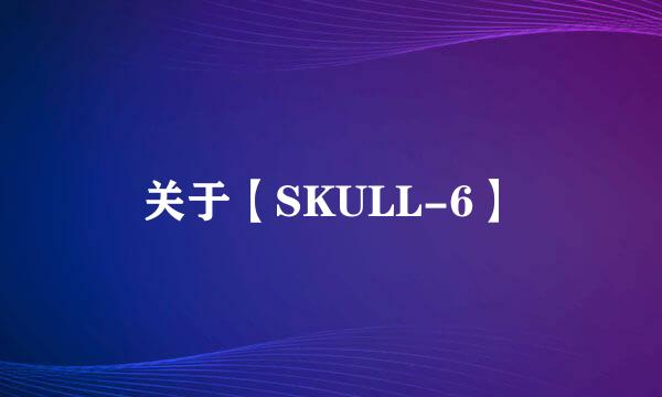 关于【SKULL-6】