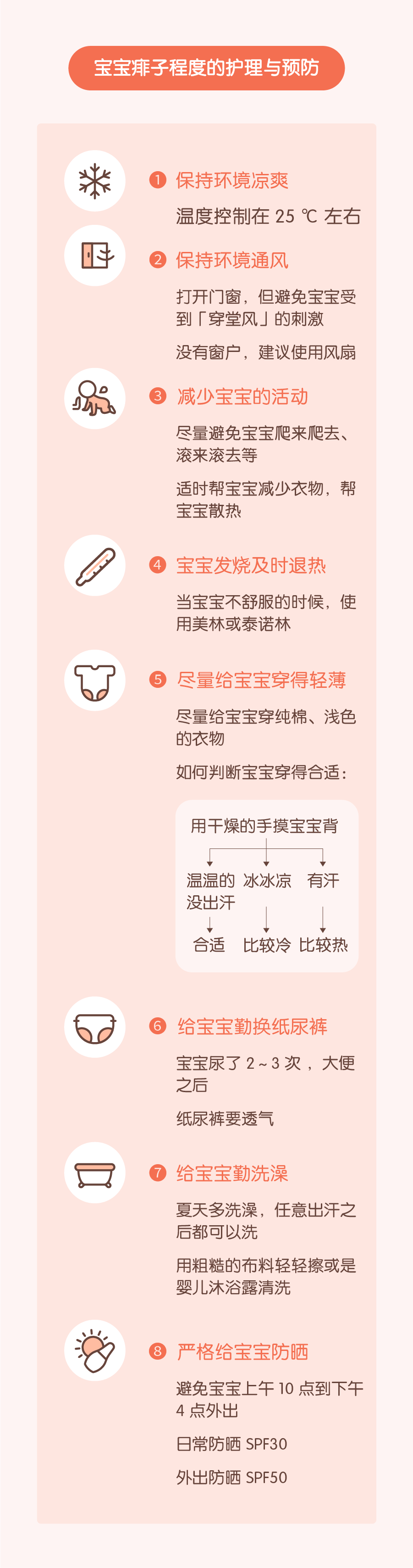 痱子怎么治？