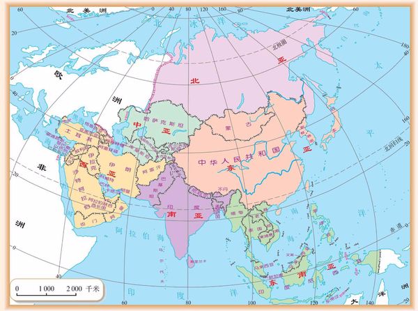 世界上土地面积最大的洲是哪个