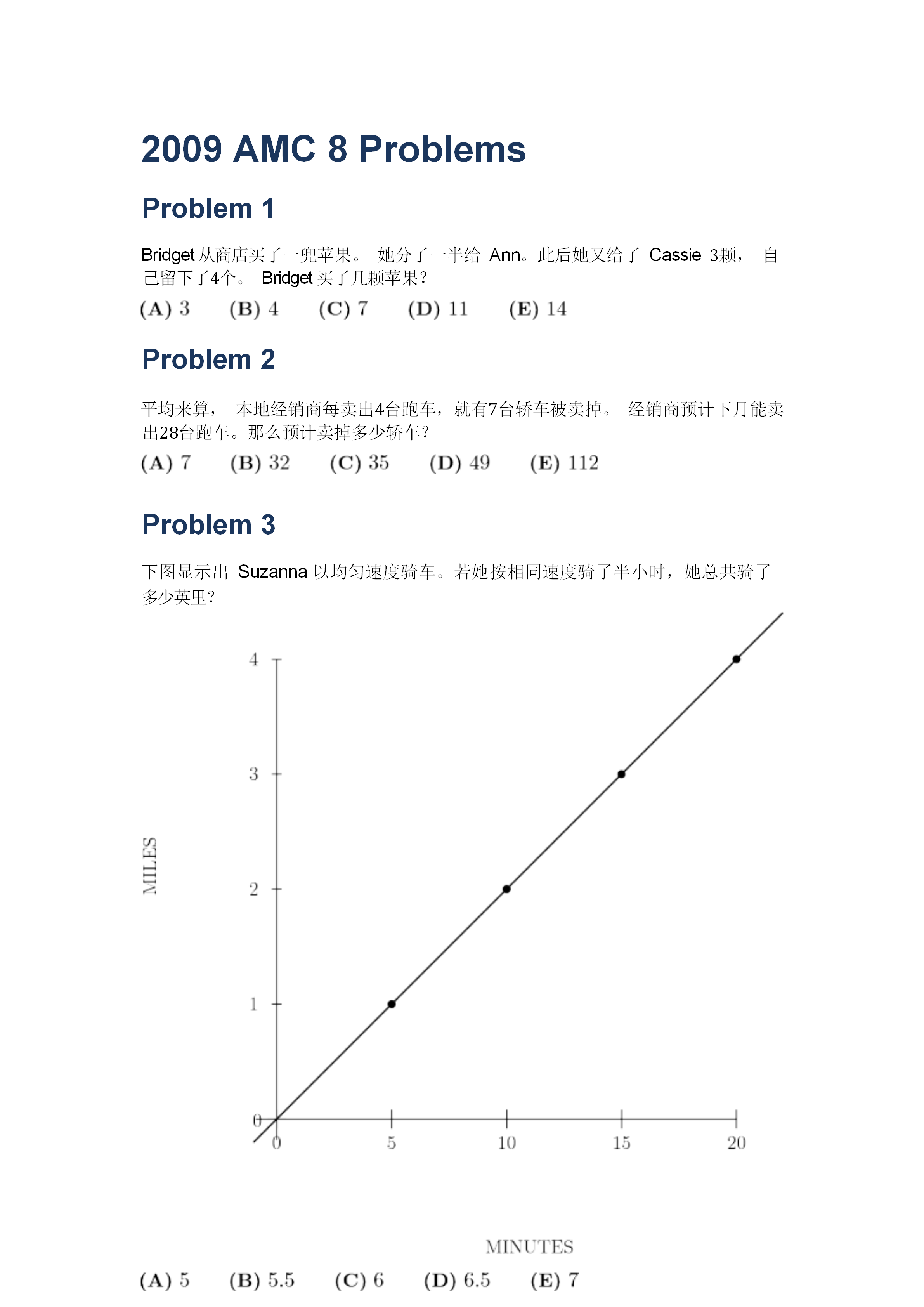 小学五年级奥林匹克数学竞赛题难度有多大