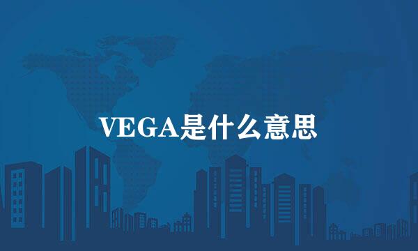 VEGA是什么意思